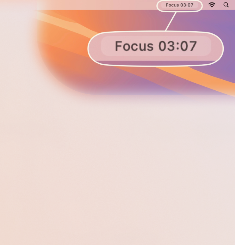 FlowPods focus tracking